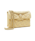 Кожаная сумка-мессенджер MINI KENSINGTON Kurt Geiger - кремовый(9798742109)