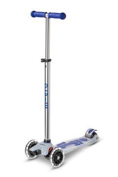 Самокат Maxi Micro Deluxe Flux LED Синий