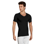 Мужская термофутболка с V-образным вырезом Doreanse Viloft Termal (Размер: L) (Цвет: черный)