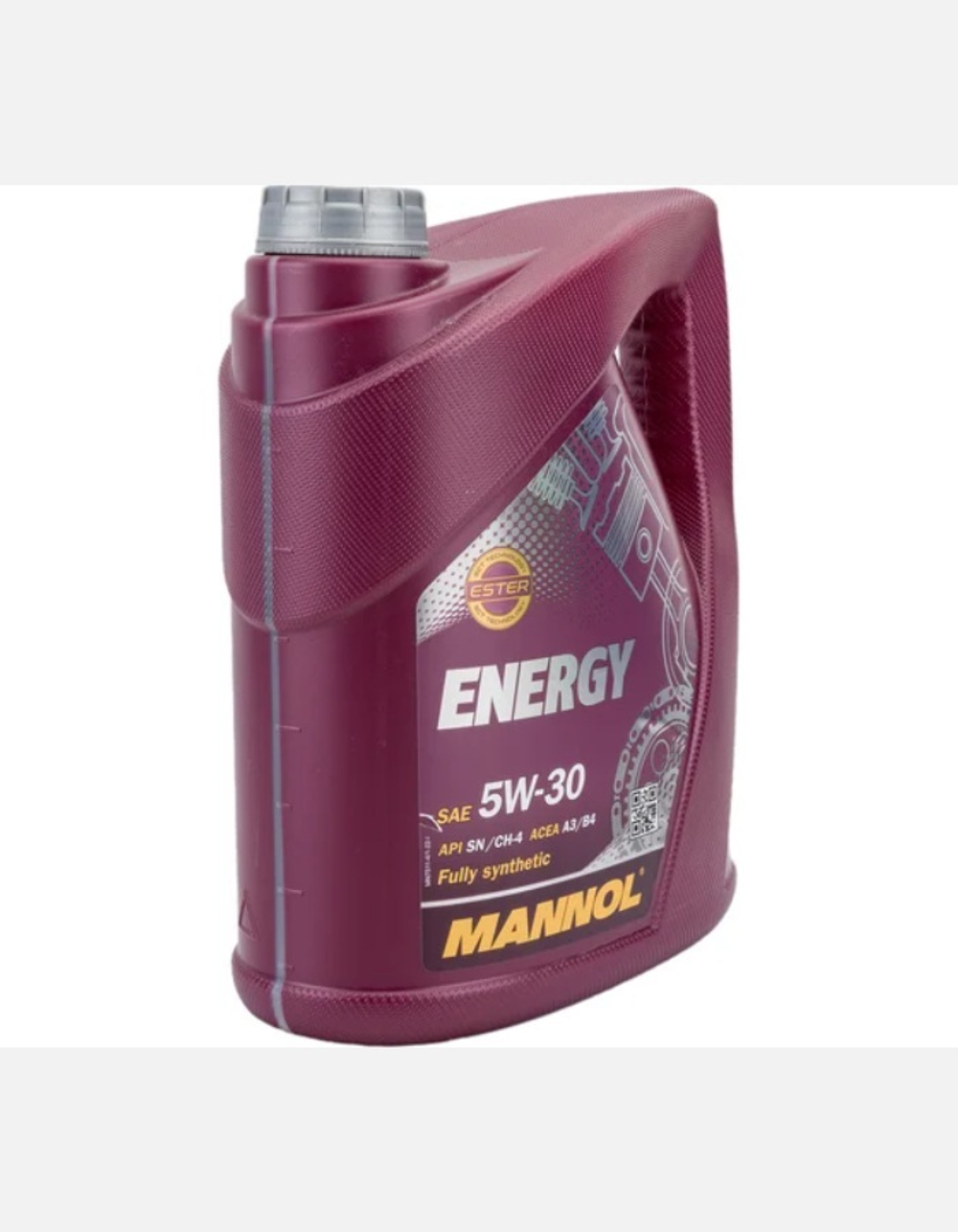 MANNOL ENERGY 5W30 Синтетическое моторное масло, 4 л