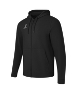 Флисовое худи на молнии ESSENTIAL Cotton Fleece FZ Hoodie, черный