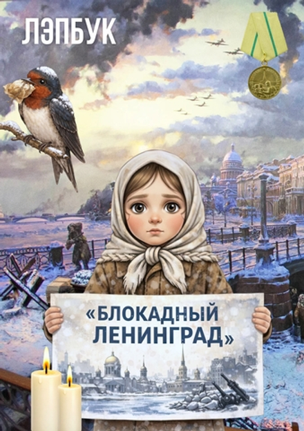 Лэпбук "Блокадный Ленинград"