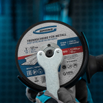 Круг отрезной по металлу, 125 х 1 х 22 мм Gross 74368