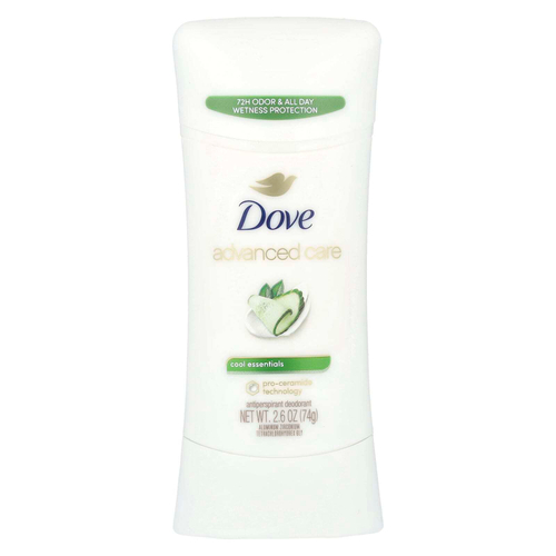 Dove, Advanced Care, дезодорант-антиперспирант, Cool Essentials, 74 г (2,6 унции)