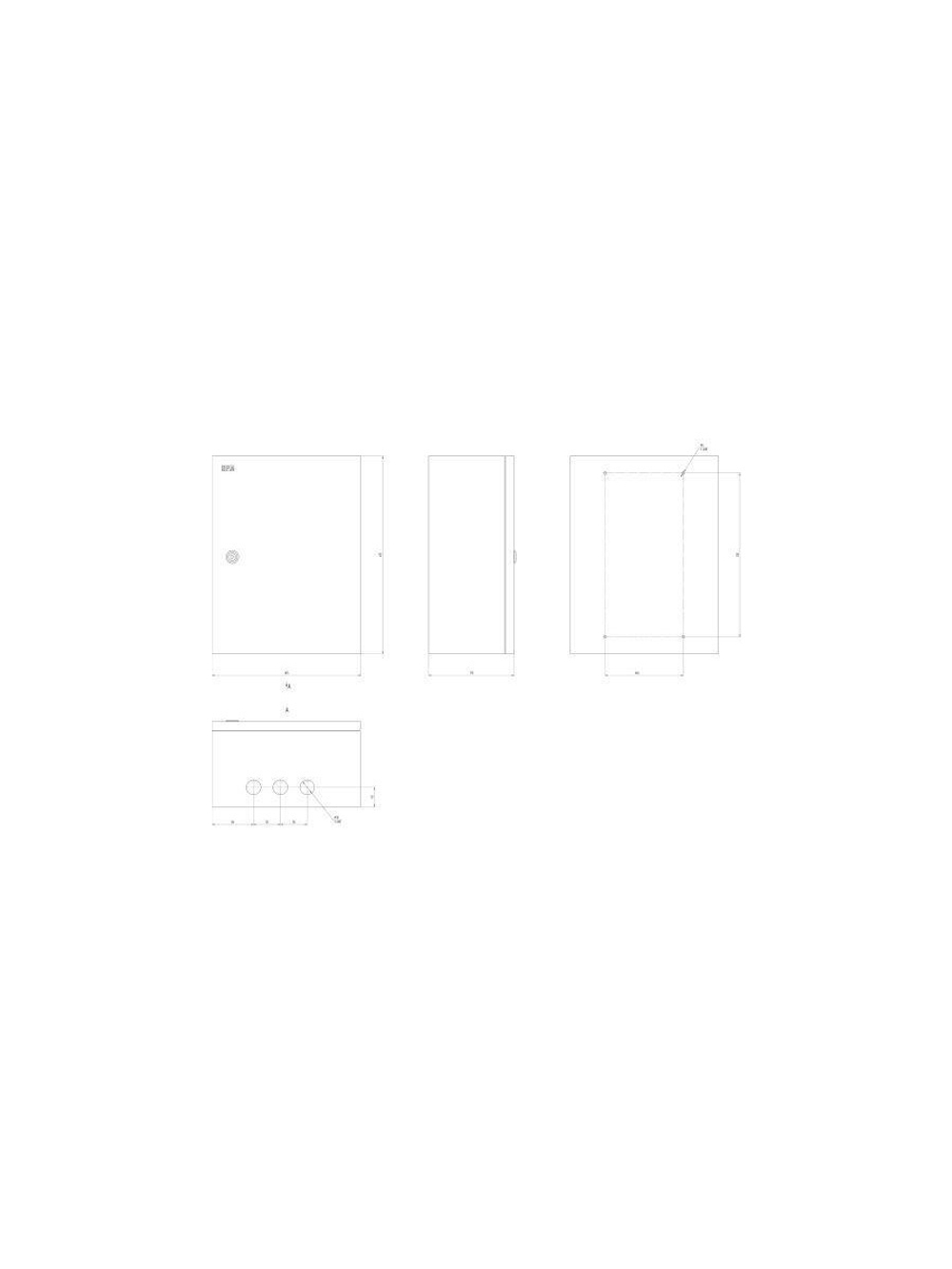 Корпус металлический ЩМП-04 SIMPLE 400х300х175 IP31 NO_SIMPLE_SHMP-04_IP31 ЭРА Б0041655