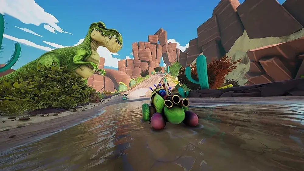 Игра Gigantosaurus: Dino Kart (Английская версия) для PlayStation 4