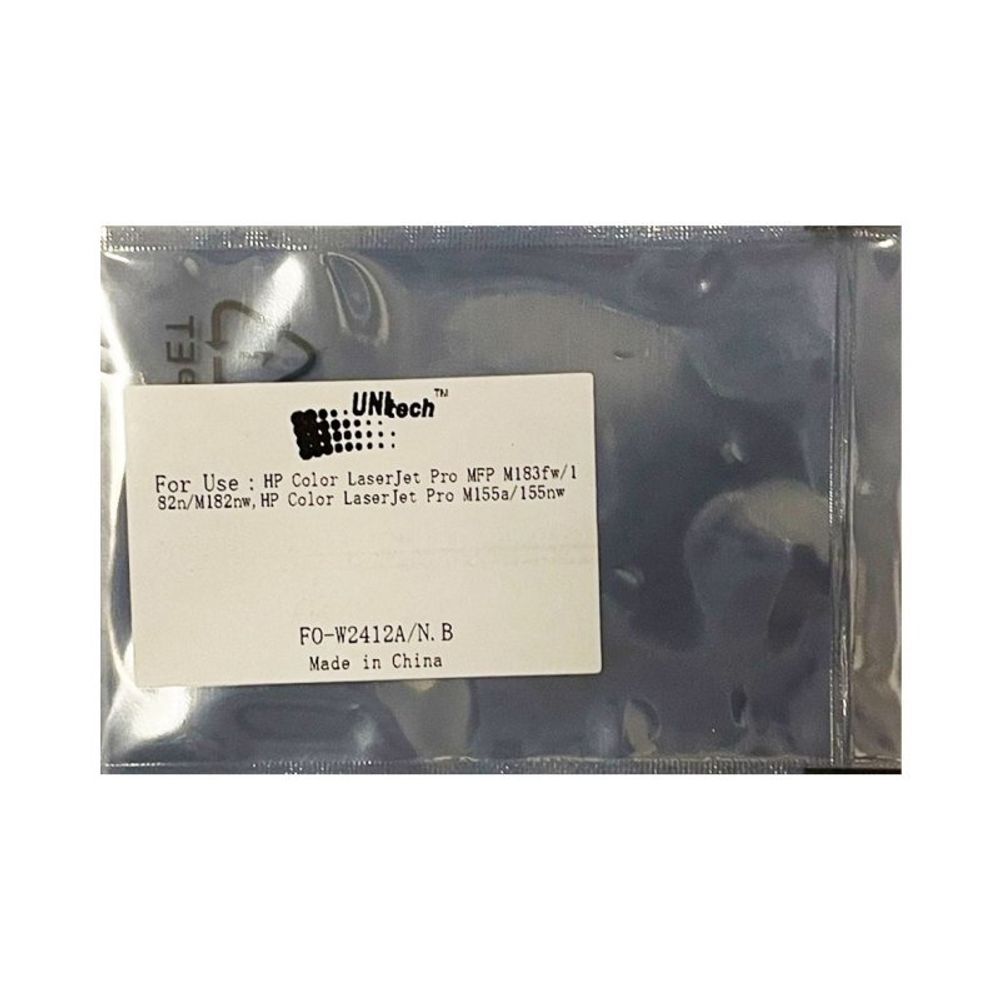 Чип для картриджа W2412A HP Color LJ M155, MFP M182/M183 (0.85K, OEM SIZE ) yellow UNItech (Zhono)
