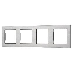 Рамка алюминиевая FRM-PRESTO-ALS-4-GR (Arlight, -) 043863