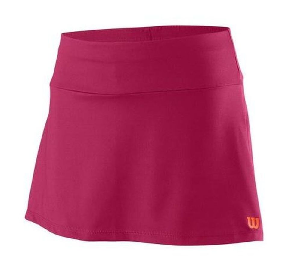 Юбка для девочки теннисная Wilson Competition 11 Skirt II G - granita