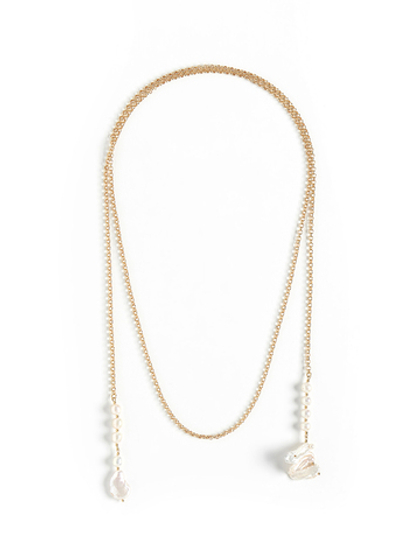 Цепь "Anchor pearl" Gold