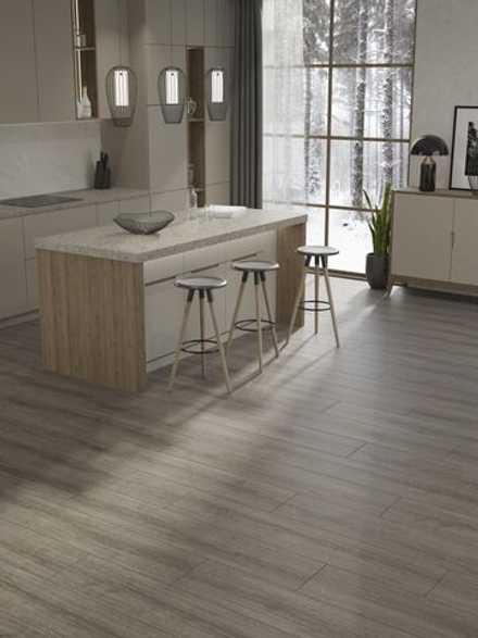 Ламинат Egger 8 mm 33 Large Aqua+ Дуб Шерман Серый EPL185