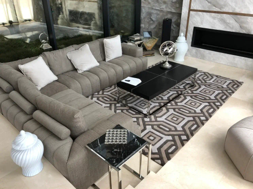 Угловой диван в гостиную