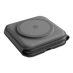 Беспроводное зарядное устройство EnergEA Bazic GoMag Trio PLUS magnetic wireless foldable 15W, Grey (GM-TRIOPLUS-GRY)