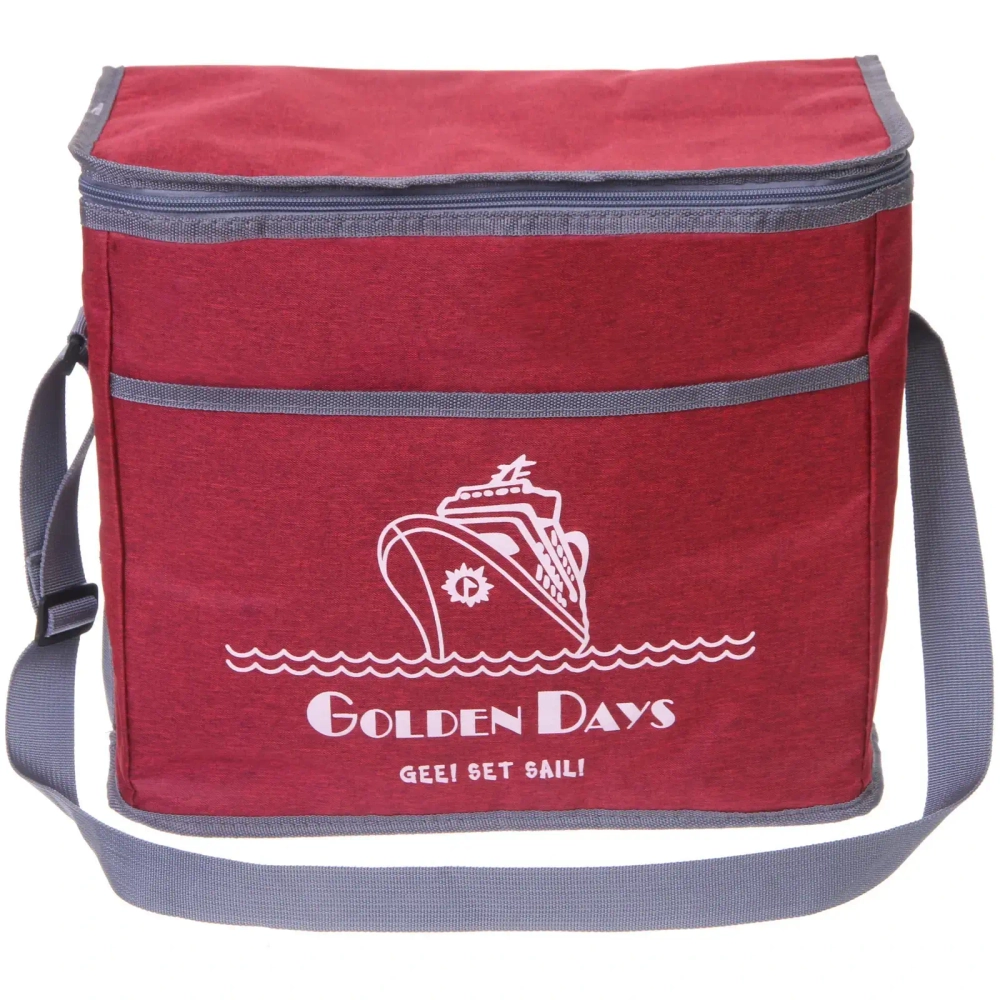 Термосумка 20 л, 36*18*30 см, M2050-3R, бордовый