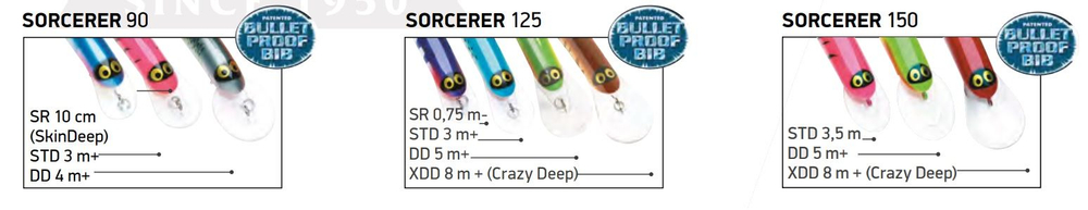 Воблер Halco SORCERER 90, DD+STD, # 5