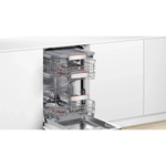 Встраиваемая посудомоечная машина Bosch SPV6ZMX17E Serie 6, 10 комплектов, 6 программ, AquaStop, белая