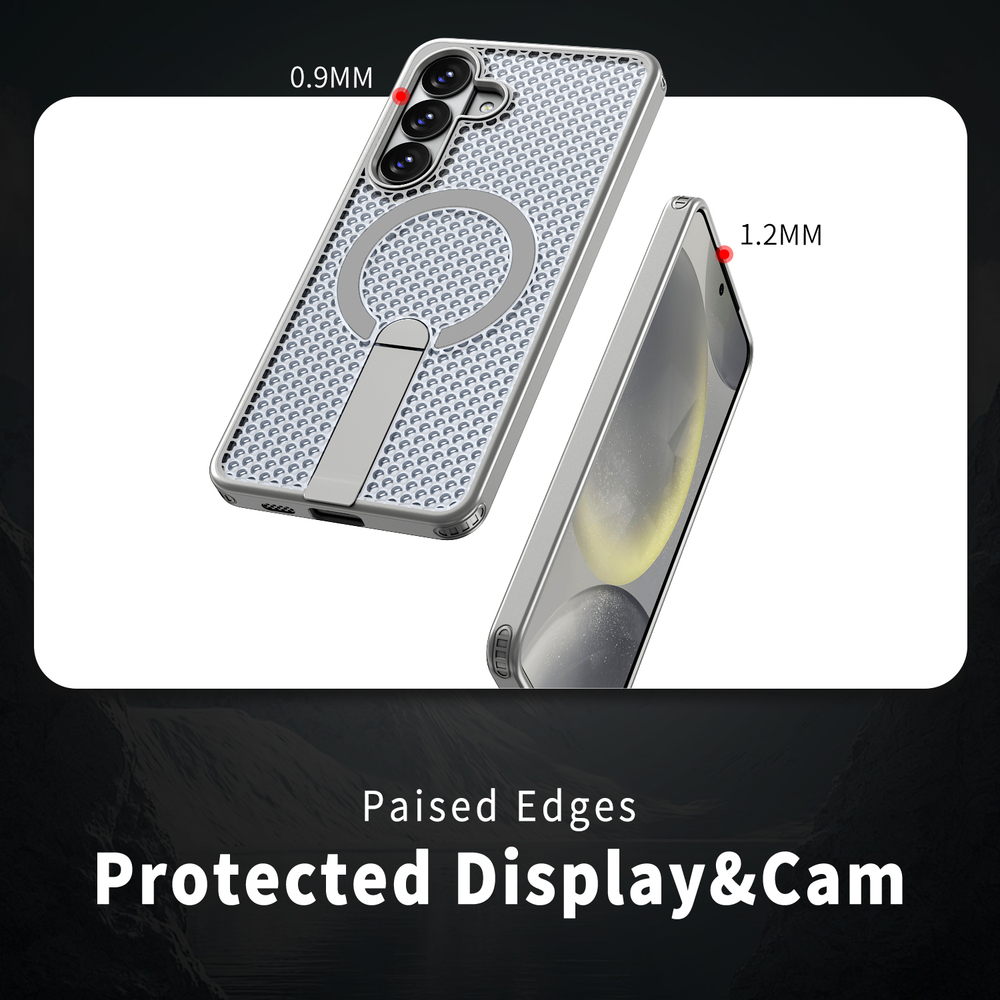 Прозрачный чехол Mesh Pro Magnetic Case для Samsung Galaxy S26+