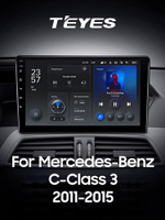 Teyes X1 9"для Mercedes-Benz C-Class 3 2011-2015