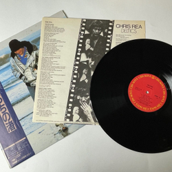 Винтажная виниловая пластинка LP Chris Rea Deltics (Japan 1982) (Obi)