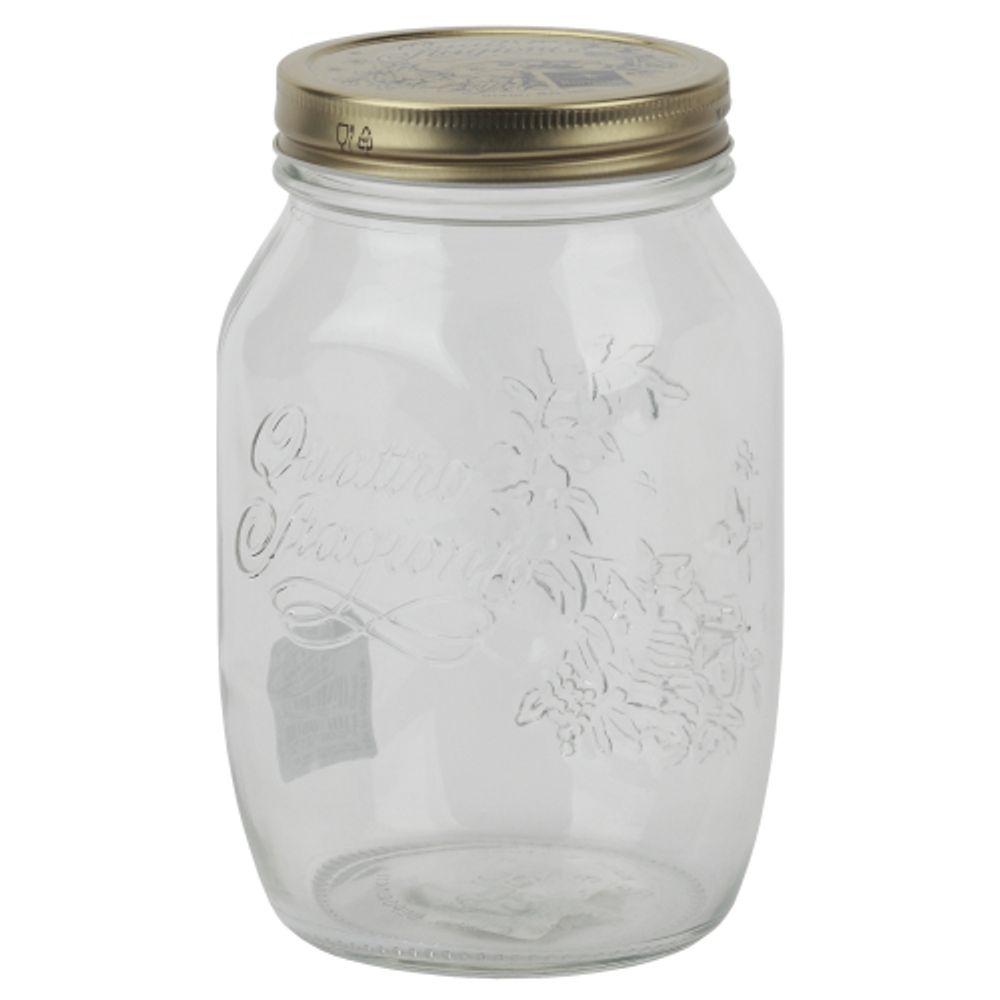 Bormioli Rocco QUATTRO STAGIONI банка 1000 мл с винтовой крышкой | Bormioli Rocco