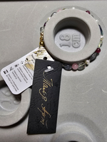 Браслет из натурального камня, авторская работа из Флюорита, Жемчуга, Кварца и Турмалина "Магический"