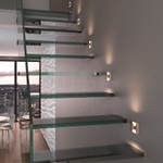 Встраиваемая LED подсветка МУН (шампань)