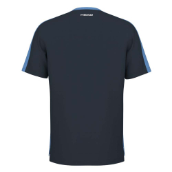 Футболка HEAD Slice T-Shirt Men 811554-NV-2XL, размер 2XL, темно-синяя