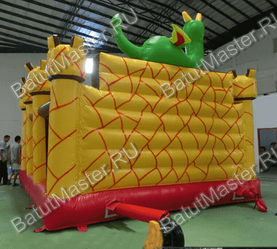 Коммерческий надувной батут "Замок дракона"