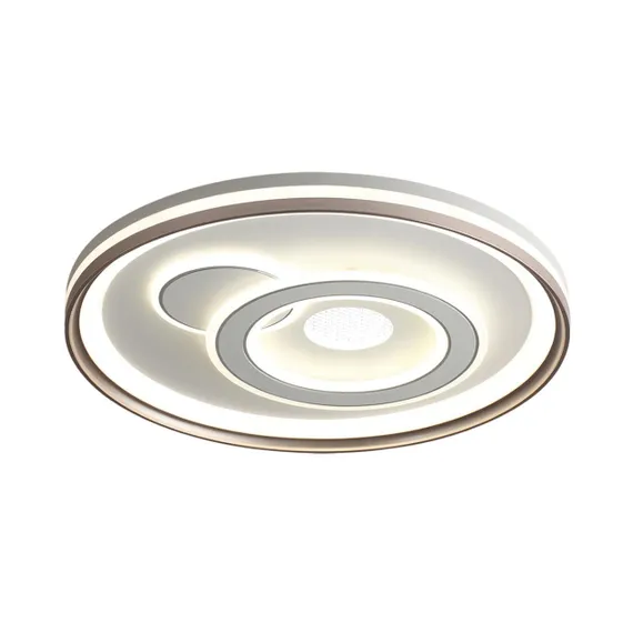 7785/85L PIKO LED SN 078 Светильник металл/белый/бронза LED 85Вт 3000-6500K D490 IP20 пульт ДУ GEMINI