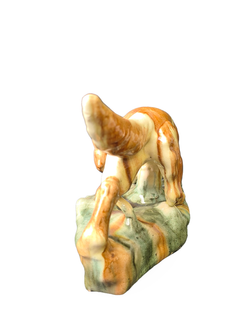 Фаянсовая статуэтка "Собака с дичью" Васильковский