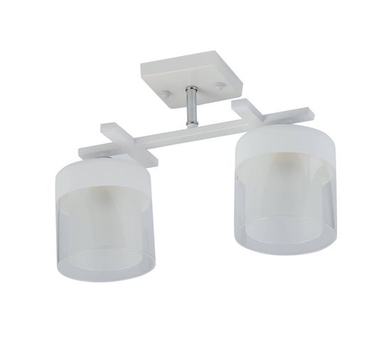 06593B/2 WHITE+CHROME (4) Люстра (RL)