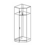 Машенька Прихожая Шкаф угловой