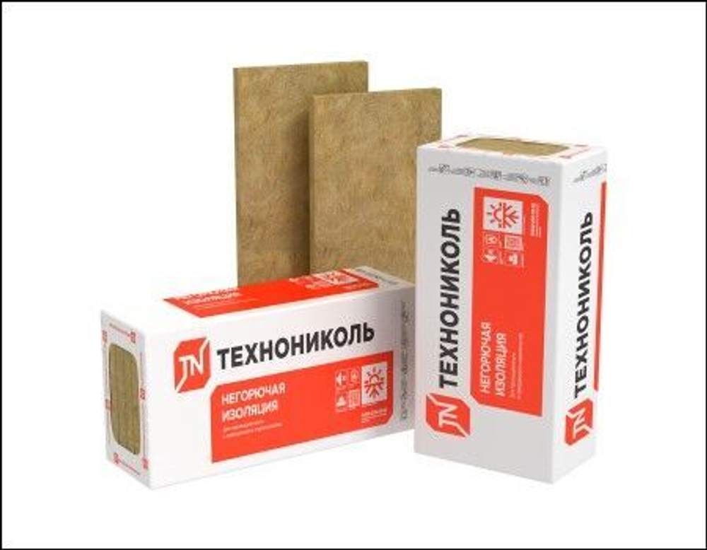 Теплоизоляция Технофас (1200х600х (40-150) мм) плотность 140 4,3 м2