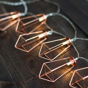 Гирлянда Crystal Pink Gold