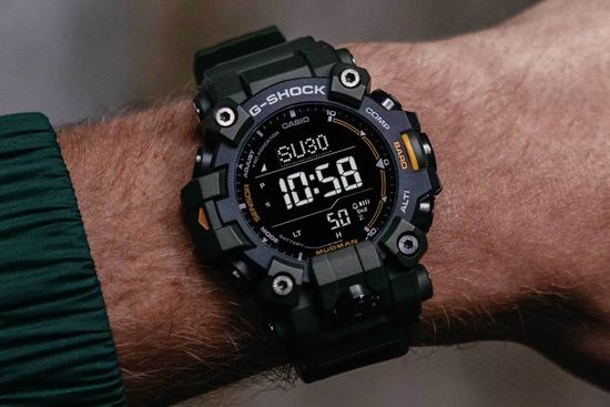 Японские наручные часы Casio G-SHOCK GW-9500-3D с хронографом