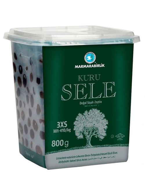Маслины Marmarabirlik Kuru Sele 3XS вяленые 800 г