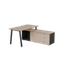 Стол на опорной тумбе на А-каркасе правый PREGO OFFICE 1400*1600/700*750 ПОСОТ-14.7АП