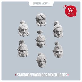 Набор голов Starborn Warriors Mixed Heads