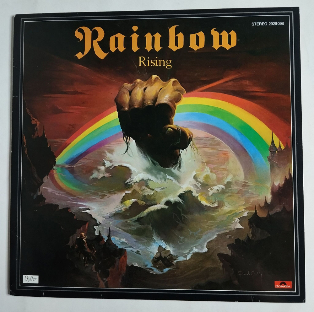 Винтажная виниловая пластинка LP Rainbow Rising (Germany 1980)
