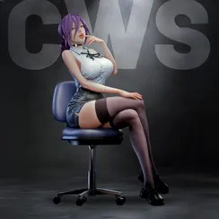 Reze office Lady - Chainsaw Man