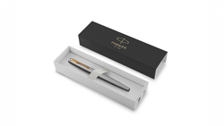Перьевая ручка Parker Jotter Stainless Steel GT, Mblue