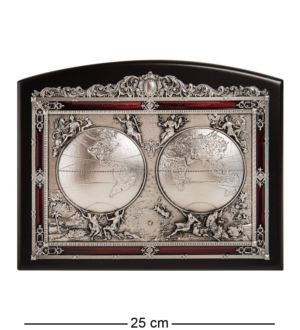 ПК-238 Панно «Карта мира» мал. 20х25