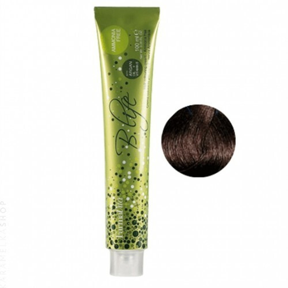 Крем-краска 4.0 Каштановый B.Life Color Farmavita 100 мл