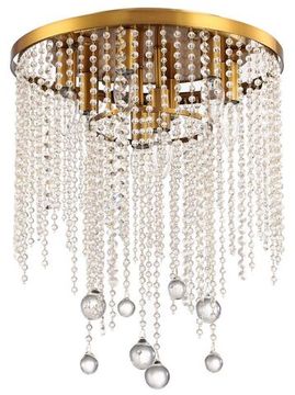 Люстра потолочная 8*Е14 2142/05/08C бронза Smira Stilfort