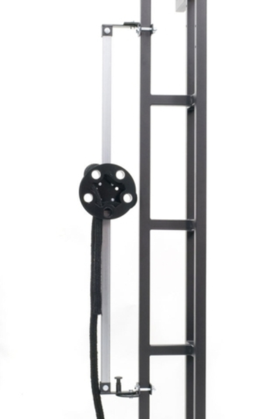 Канатный тренажер "Барабан" c регулировочной стойкой