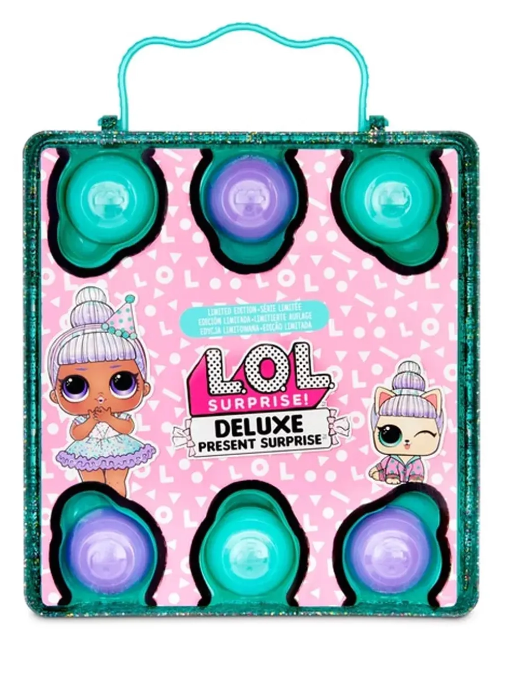 Подарочный набор Lol Deluxe Present Surprise голубой