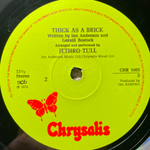 Jethro Tull - Thick As A Brick (Швеция 1972г.)
