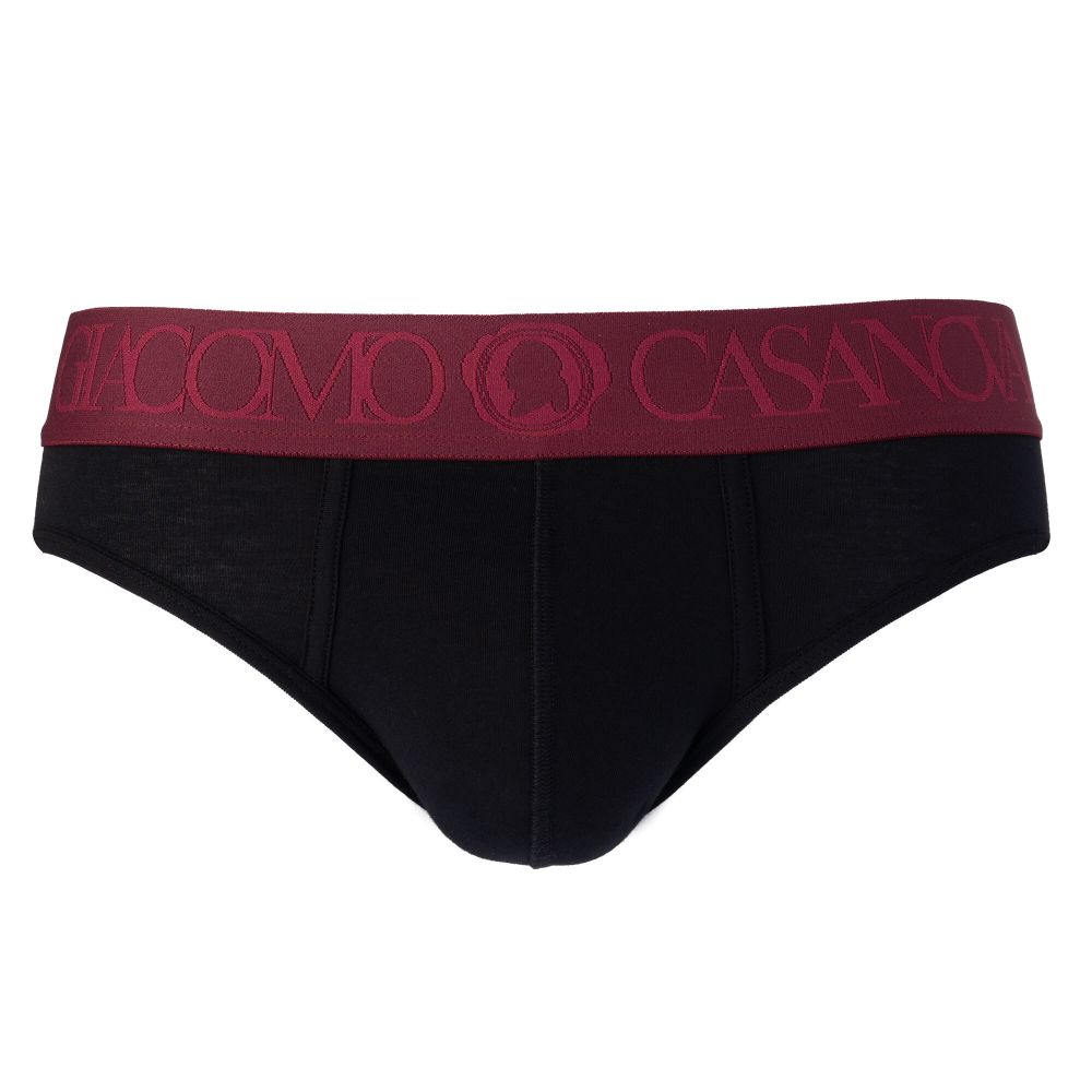 Мужские трусы брифы черные CASANOVA 0003A