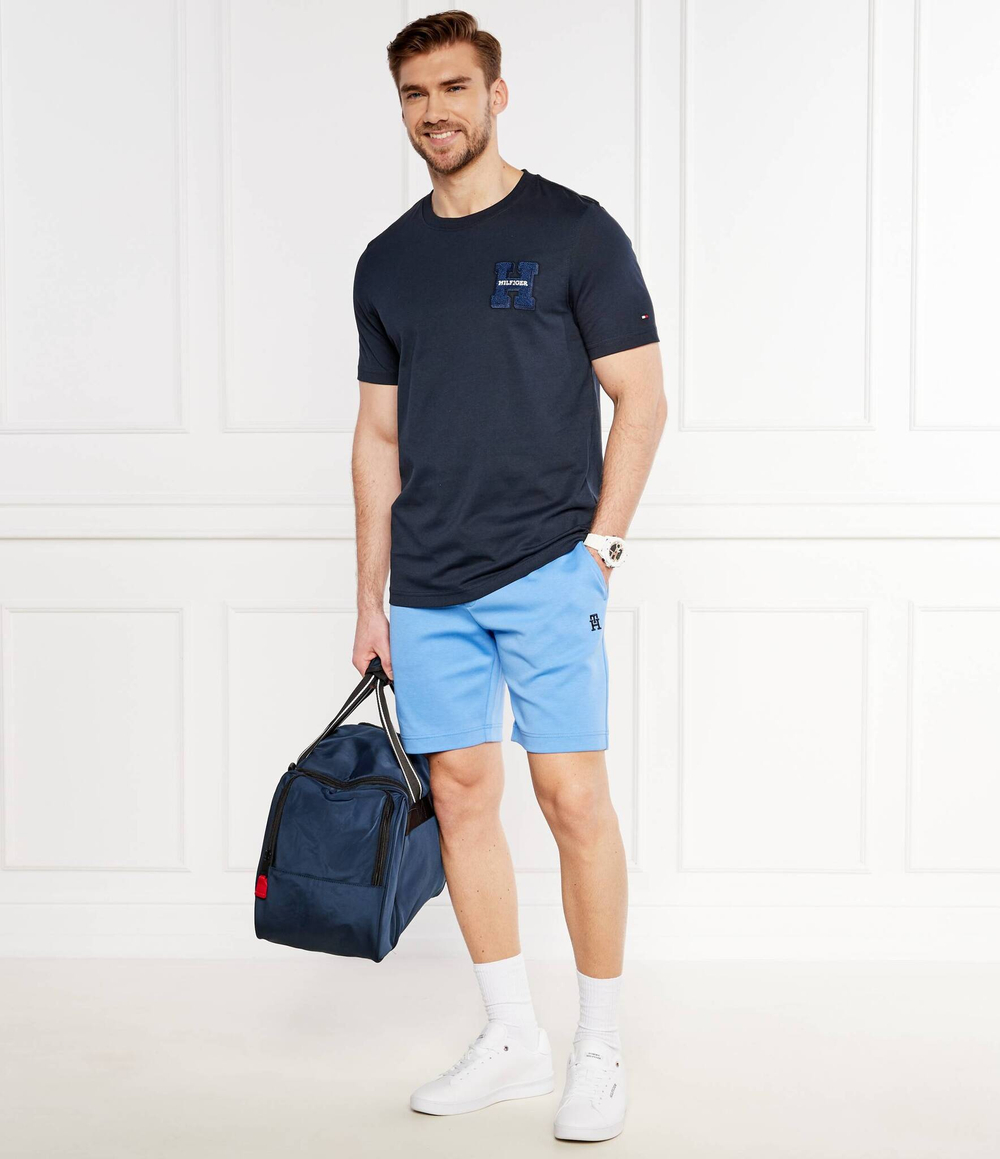 Футболка BOUCLE H EMBRO Tommy Hilfiger - темно-синий(MW0MW34436)
