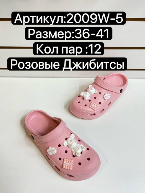 Сабо по 12 пар (36-41)р. 2009W-5